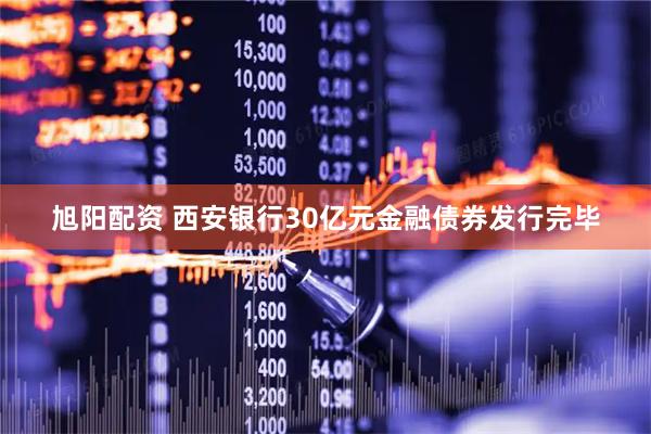 旭阳配资 西安银行30亿元金融债券发行完毕