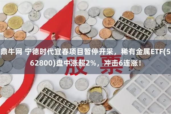 鼎牛网 宁德时代宜春项目暂停开采，稀有金属ETF(562800)盘中涨超2%，冲击6连涨！